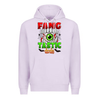 Lilac fang tastic dude Premium Hoodie - Zillion Design Studio