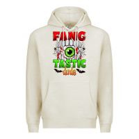 Oatmeal Heather fang tastic dude Premium Hoodie - Zillion Design Studio
