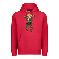 Cardinal heifer cow Premium Hoodie - RanaPortraitStore