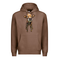 Chestnut heifer cow Premium Hoodie - RanaPortraitStore