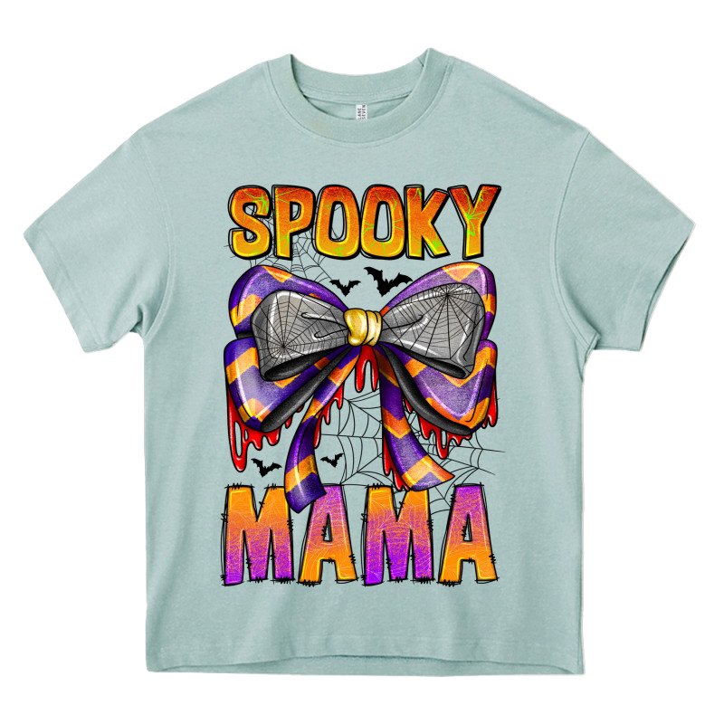 Spooky Mama Heavy Core Tee by CowhideDigitalArt | Teevron