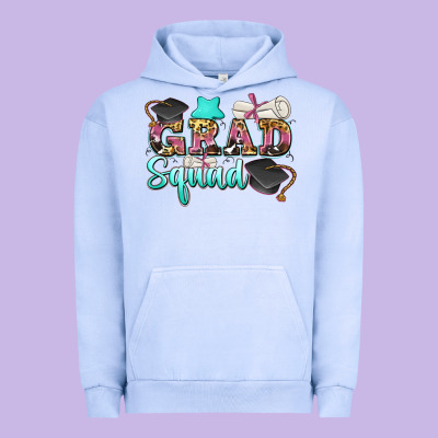 Grad Squad Urban Hoodie Designed By Zillion Design Studio