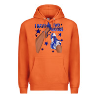 Carrot I Have Two Moods Royal Blue Sneakers Afro Girl Premium Hoodie - texasbilliewilder