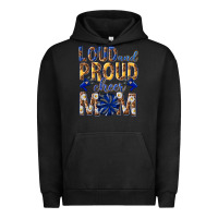 Pigment Black loud and proud cheer mom Urban Hoodie - texasbilliewilder