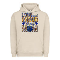 Pigment French Oak loud and proud cheer mom Urban Hoodie - texasbilliewilder