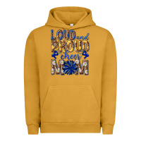 Pigment Peanut Butter loud and proud cheer mom Urban Hoodie - texasbilliewilder