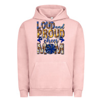 Pigment Salmon loud and proud cheer mom Urban Hoodie - texasbilliewilder