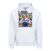 White loud and proud cheer mom Urban Hoodie - texasbilliewilder