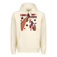 Sandshell I Have Two Moods Black and Red Sneakers Afro Girl Premium Hoodie - texasbilliewilder