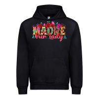 Black madre our lady Urban Hoodie - texasbilliewilder