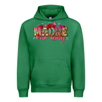 Emerald madre our lady Urban Hoodie - texasbilliewilder