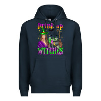 Navy drink up witches Premium Hoodie - Zillion Design Studio