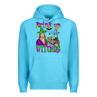Ocean Blue drink up witches Premium Hoodie - Zillion Design Studio