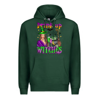 Sports Green drink up witches Premium Hoodie - Zillion Design Studio