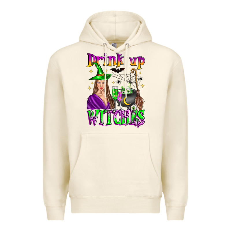 Drink Up Witches Premium Hoodie by Zillion Design Studio | Teevron