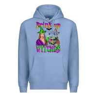 Colony Blue drink up witches Premium Hoodie - Zillion Design Studio