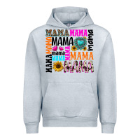 Heather Grey mama gemstone sunflower Urban Hoodie - texasbilliewilder