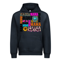 Navy mama gemstone sunflower Urban Hoodie - texasbilliewilder
