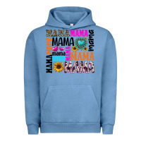 Pigment Pebble Blue mama gemstone sunflower Urban Hoodie - texasbilliewilder