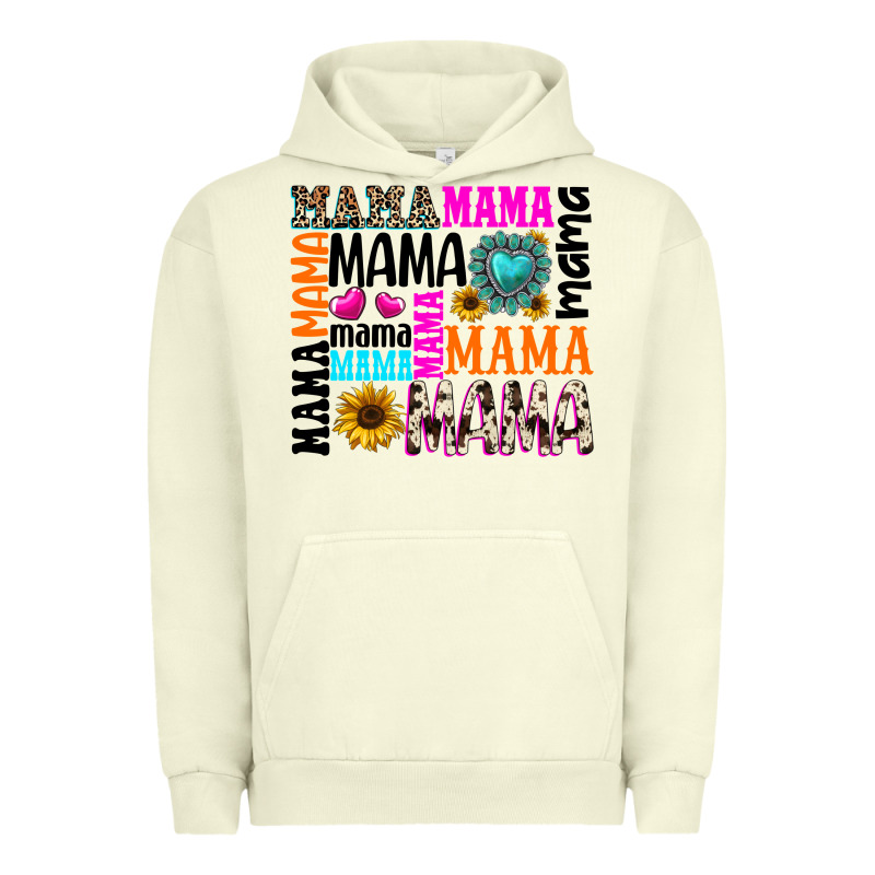 Mama Gemstone Sunflower Urban Hoodie by texasbilliewilder | Teevron