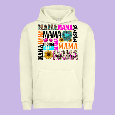 Mama Gemstone Sunflower Urban Hoodie Designed By Texasbilliewilder