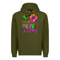 Army Green yes i can drive a stick Premium Hoodie - Zillion Design Studio