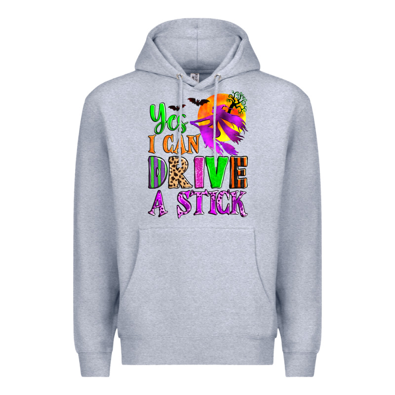 Yes I Can Drive A Stick Premium Hoodie by Zillion Design Studio | Teevron