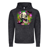 Vintage Black halloween skull Vintage Hoodie - AdoDesignShop
