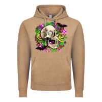 Vintage Coffee halloween skull Vintage Hoodie - AdoDesignShop