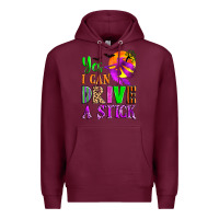 Burgundy yes i can drive a stick Premium Hoodie - Zillion Design Studio