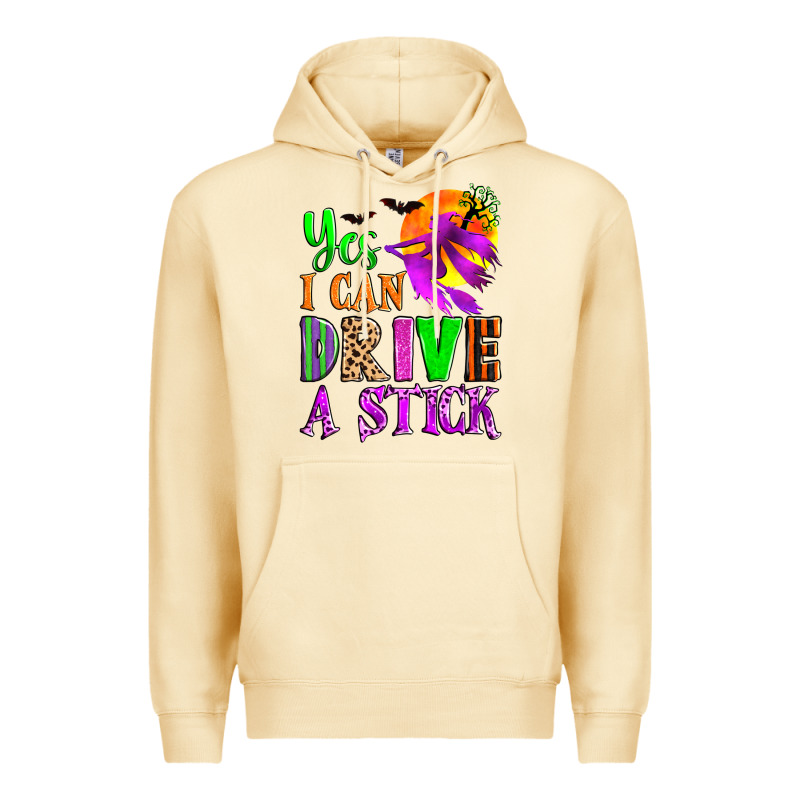Yes I Can Drive A Stick Premium Hoodie by Zillion Design Studio | Teevron
