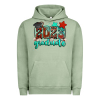 Pigment Oil Green 2023 graduate Urban Hoodie - Zillion Design Studio