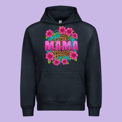 Mama Leopard Background Urban Hoodie Designed By Texasbilliewilder