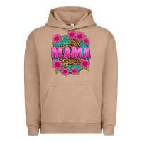 Pigment Burro mama leopard background Urban Hoodie - texasbilliewilder