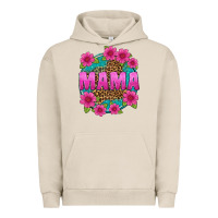 Pigment French Oak mama leopard background Urban Hoodie - texasbilliewilder