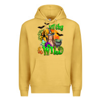 Antique Gold witchy and wild Premium Hoodie - Zillion Design Studio