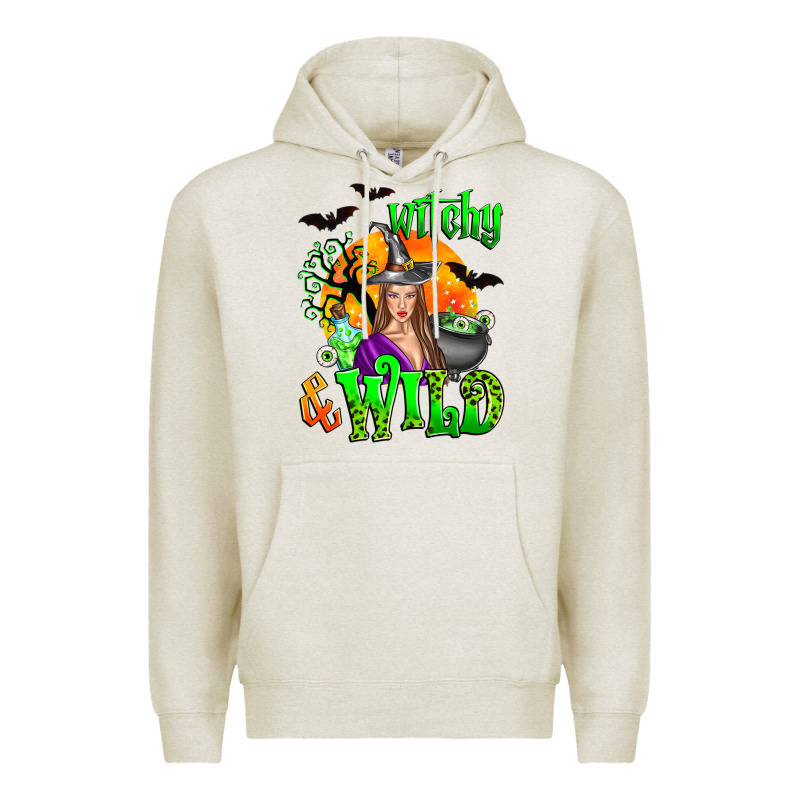 Witchy And Wild Premium Hoodie by Zillion Design Studio | Teevron