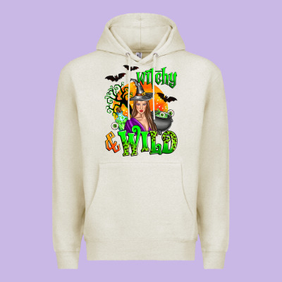 Witchy And Wild Premium Hoodie Designed By Zillion Design Studio
