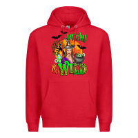 Red witchy and wild Premium Hoodie - Zillion Design Studio