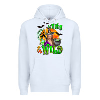 White witchy and wild Premium Hoodie - Zillion Design Studio