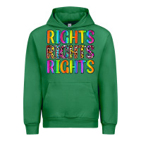 Emerald rights rights rights (pride) Urban Hoodie - Zillion Design Studio