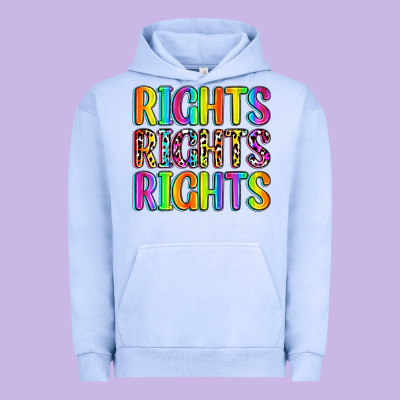 Rights Rights Rights (pride) Urban Hoodie Designed By Zillion Design Studio