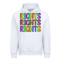 White rights rights rights (pride) Urban Hoodie - Zillion Design Studio