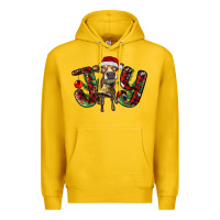 Lemon christmas joy with heifer Premium Hoodie - RanaPortraitStore