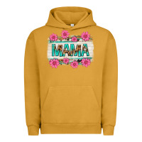Pigment Peanut Butter mama leopard with turquoise background Urban Hoodie - texasbilliewilder