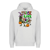 Dove Grey trick rawr treat Premium Hoodie - Zillion Design Studio