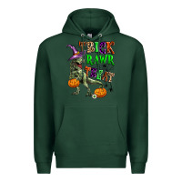 Sports Green trick rawr treat Premium Hoodie - Zillion Design Studio
