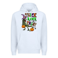 White trick rawr treat Premium Hoodie - Zillion Design Studio