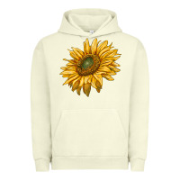 Pigment Pistachio sunflower Urban Hoodie - RanaPortraitStore