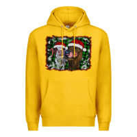 Lemon christmas heifers Premium Hoodie - RanaPortraitStore